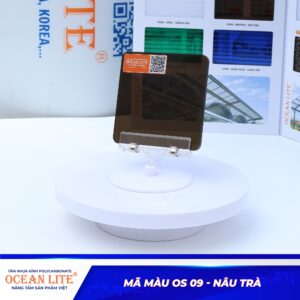 Tấm Poly Màu Trà Dạng Đặc Ocean Lite