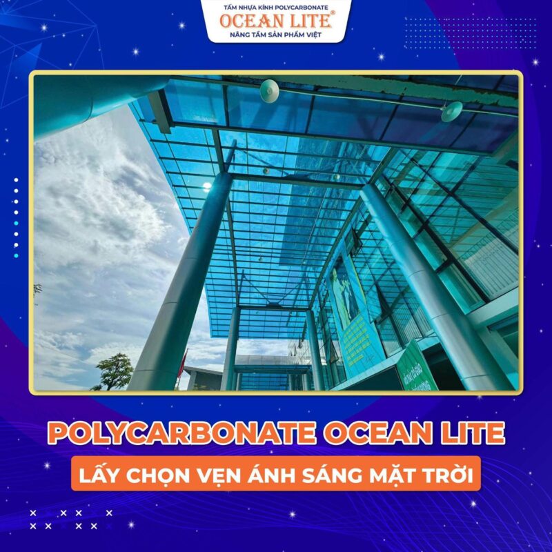 Màu tấm poly lấy trọn vẹn ánh sáng mặt trời