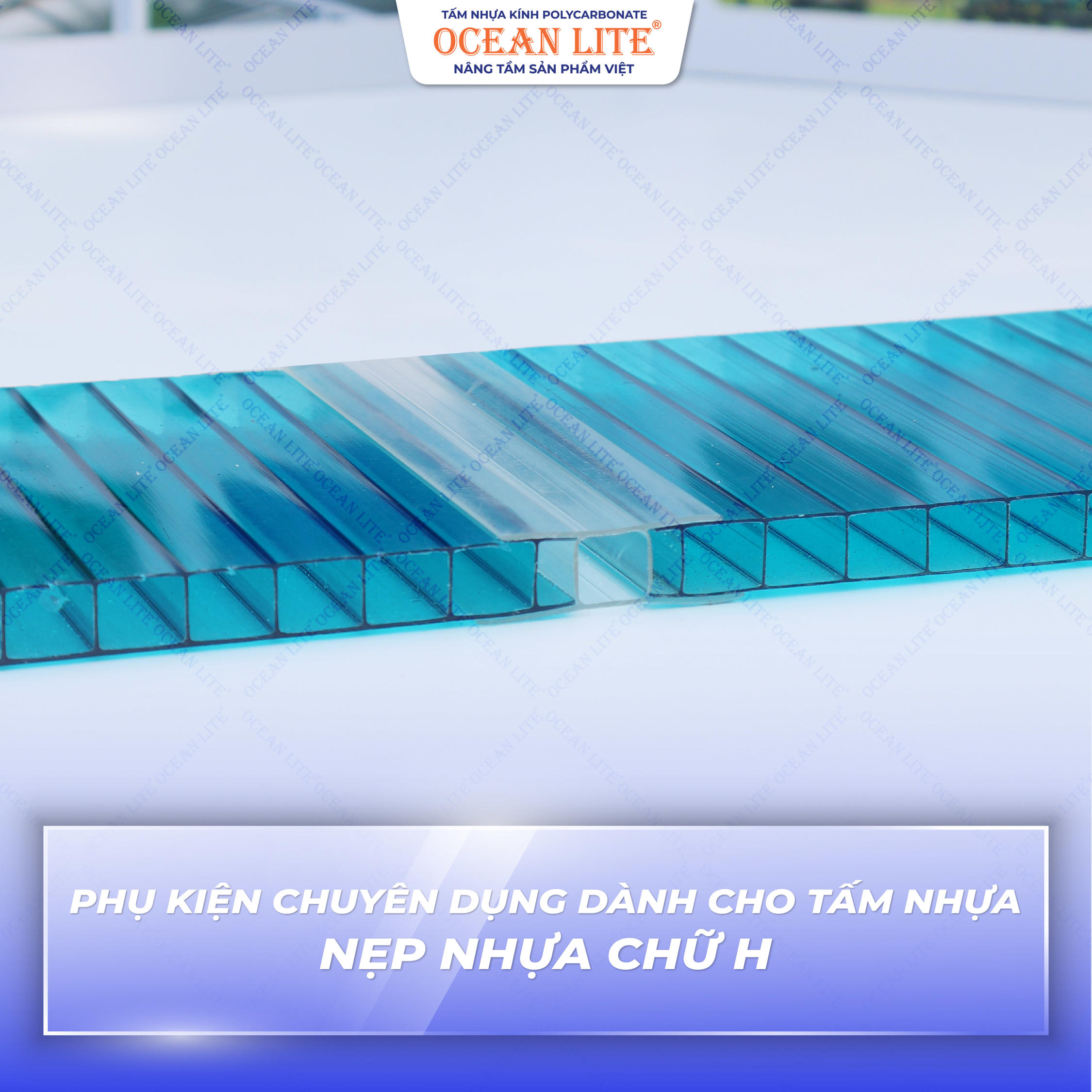 Phụ kiện thi công tấm polycarbonate rỗng ruột